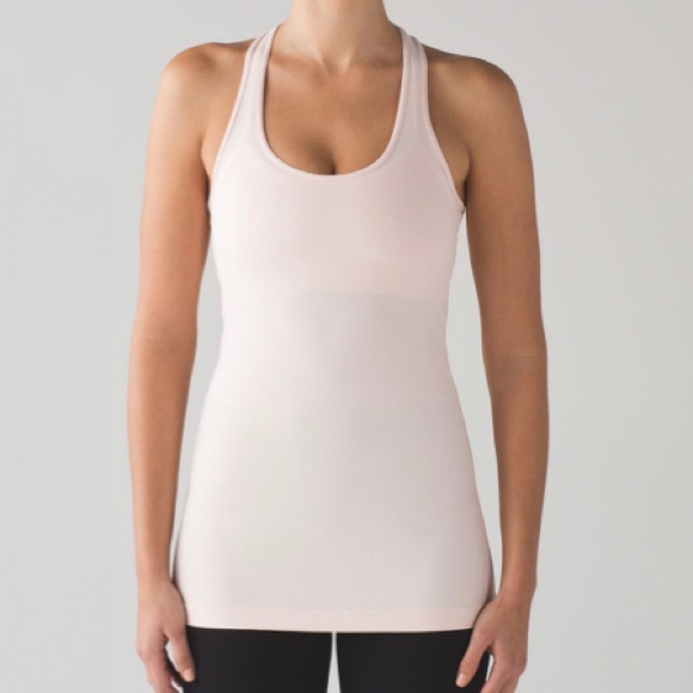 🌸 Lululemon Cool Racerback Butter Pink Tank Top